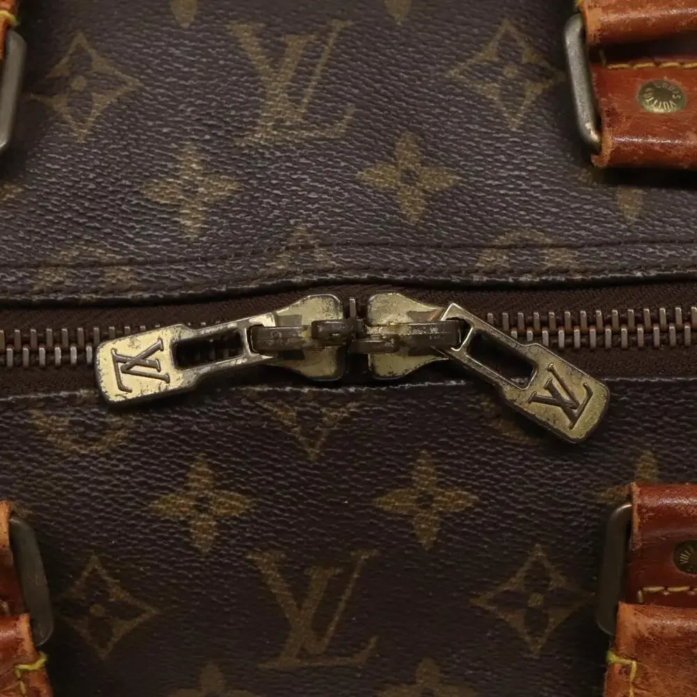LOUIS VUITTON Monogram Keepall 55 Boston Bag M41424